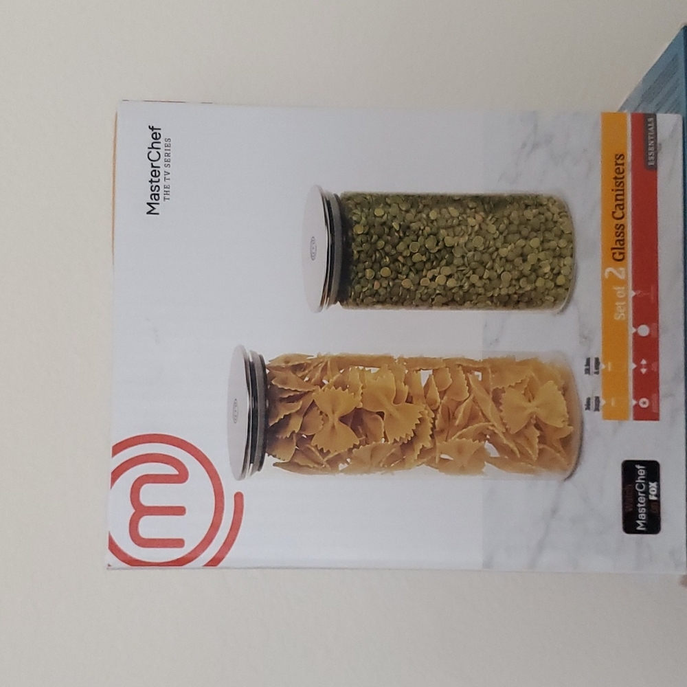 Master chef glass canister